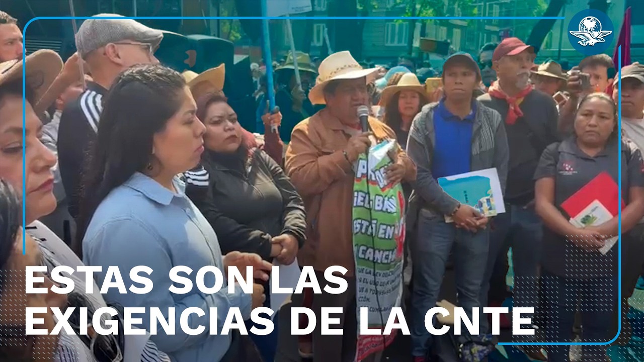Protesta de la CNTE: paro nacional y plantón en el Zócalo
