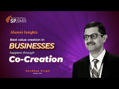 Best value creation in businesses happens through co-creation