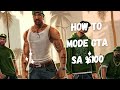 How To Mode Gta Sa No Jailbreak 100