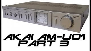 Vintage AKAI AM U01 AMPLIFIER Repair Help Part 3
