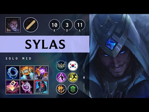 Sylas Mid vs Galio - KR Challenger Patch 25.04