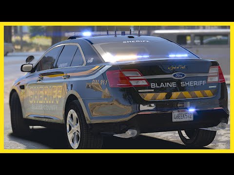 Sheriff Patrol in GTA 5 | GTA 5 Lspdfr 4K
