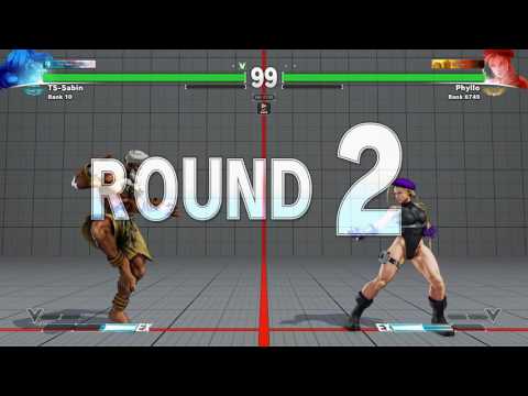SFV~ Dhalsim (TS-Sabin) vs. Cammy (Phyllo) HD