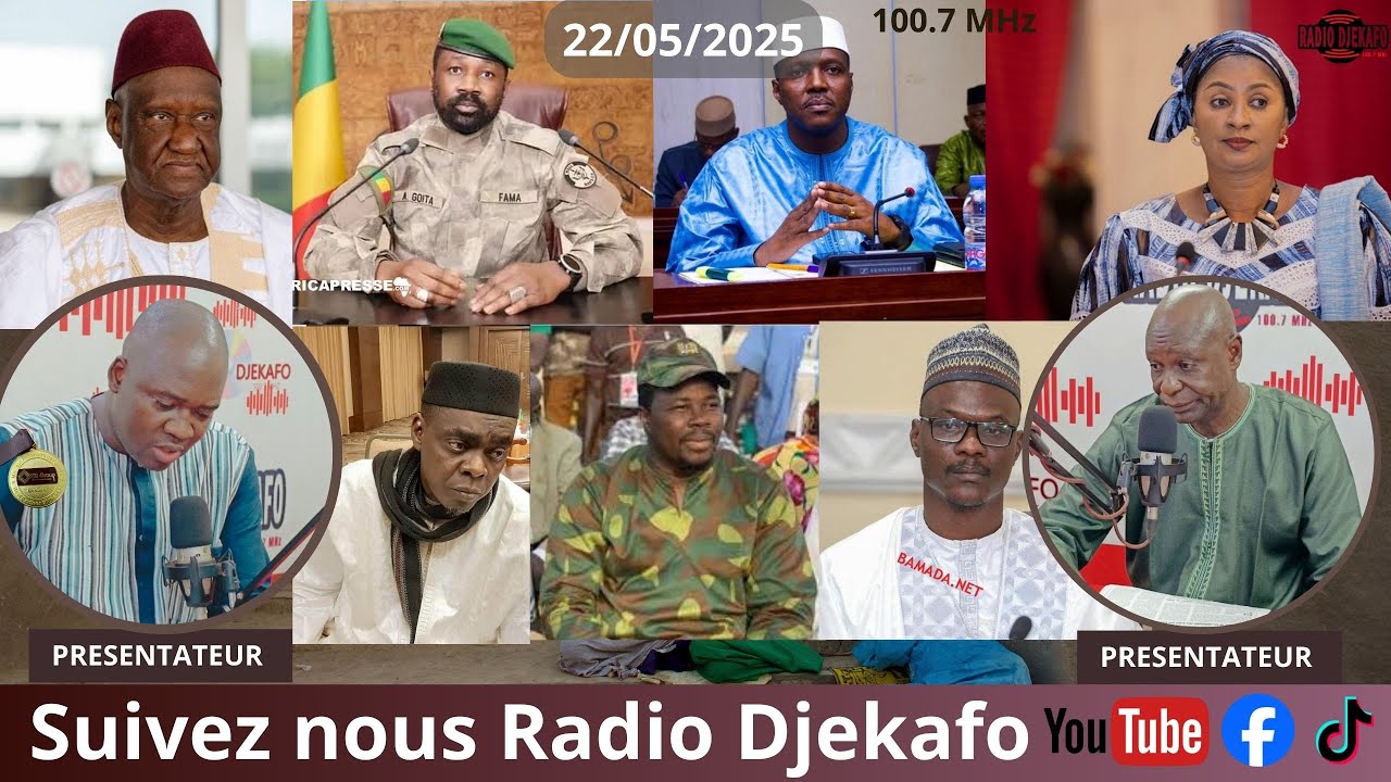 La Revue de Presse de la RADIO JEKAFO du 22 Mai 2025
