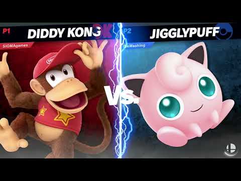 Boardwalk Smash #105 Winners Bracket ScuffedHits (Diddy Kong) Vs. NotHbox (Jigglypuff/Ness)