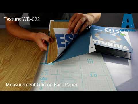 Artesive WD-022 Antique Rustic - Texture Model of Self-adhesive Film