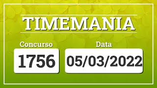 Capa de TIMEMANIA 1756