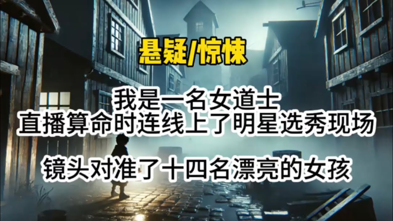 我是一个女道士，直播算命时连线上了明星选秀现场，镜头对准了十四名漂亮女孩…#悬疑 #懸疑 #惊悚 #一口气看完