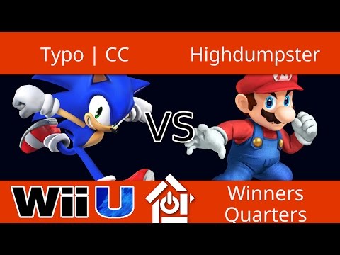 Smash Legends 12/22/2016 - Typo | CC (Sonic) vs Highdumpster (Mario) - Smash 4 Winners Quarters