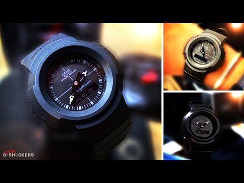 Casio G-Shock Analog-Digital AW500 Revival | AW500BB-1E