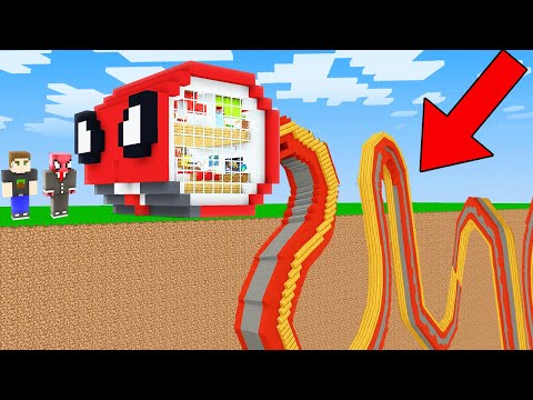 Evimin Altında GİZLİ TÜNEL Buldum - Minecraft