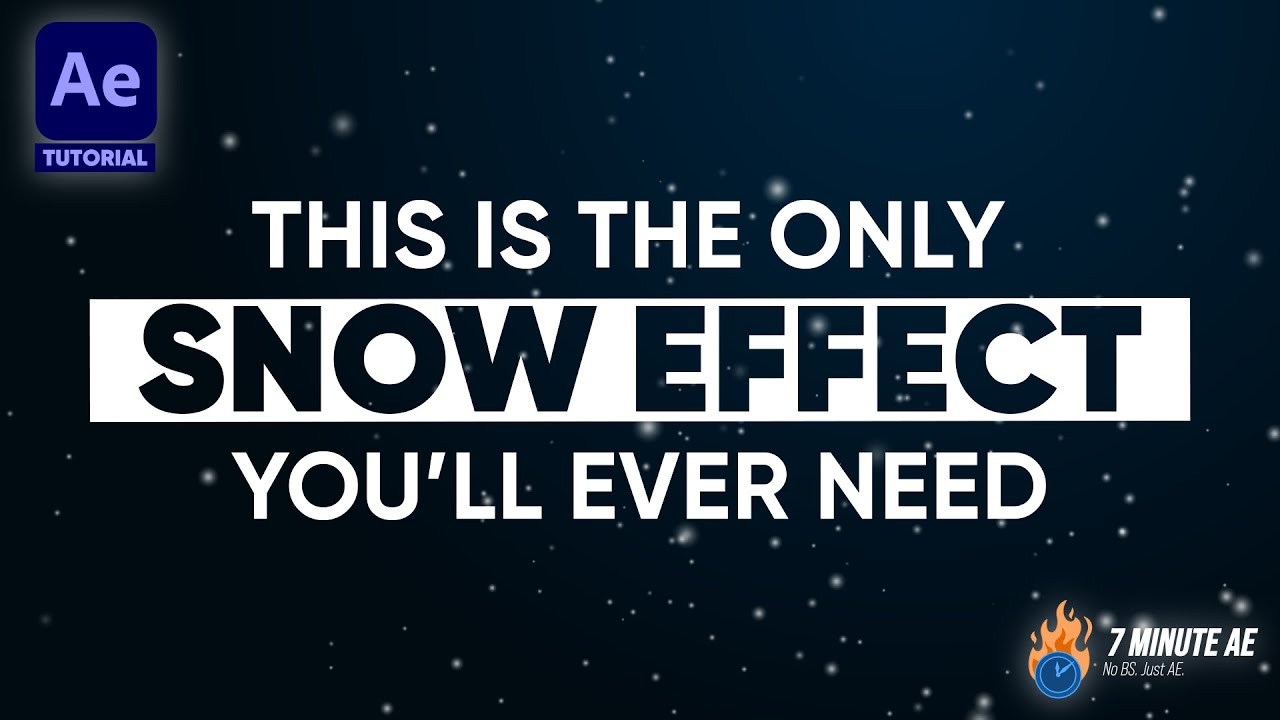 CREATE THIS EFFECT in After Effects NOW! | AE Tutorial