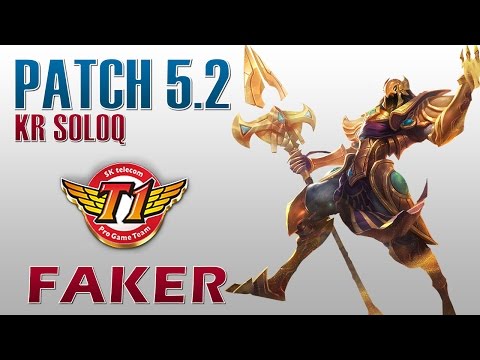 SKT T1 Faker - Azir vs Ahri - KR SoloQ
