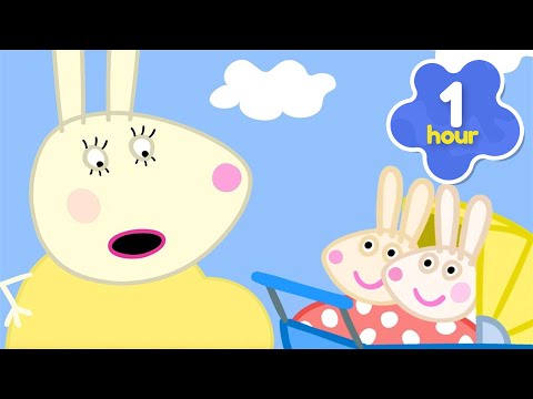 Mummy Rabbit's Tiny Babies 🐰 Peppa Pig Full Episodes | 1 Hour of Kids Cartoons
