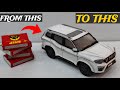 Mahindra Scorpio N Built From Matchbox Matchbox Car DIY Miniature Craft