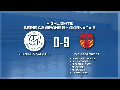 Sporting S. Salvo C5 - Casalbordino C5 0-9 - HIGHLIGHTS - Serie C2/B Giornata 6 - 15-11-25