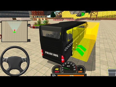Us Police Coach Bus Driving Simulator – Offroad Police Soldier Transporter Bus - Android Games #4