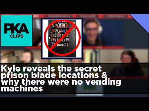 Kyle reveals the secret prison blade locations & why there were no vending machines - PKA Clip