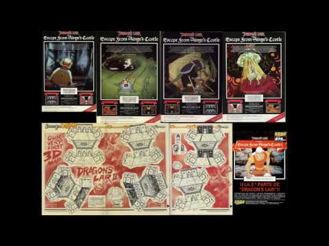 Dragon's Lair II - Escape from Singe's Castle - Dungeons of the Lizard King