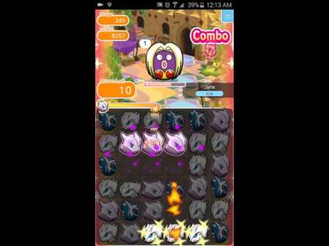 Pokemon shuffle mobile NEW STAGES 301-350 Mega Mewtwo X