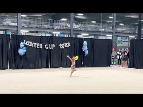 Rhythmic Gymnastics Winter Cup 01/14/2023 - (Ball)
