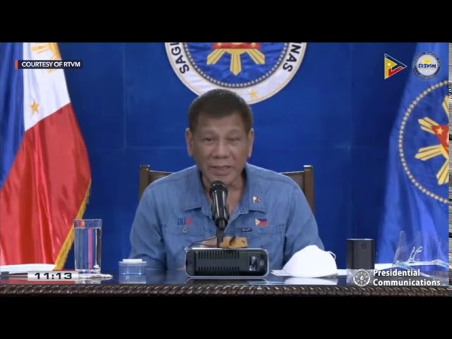 Duterte bars PSG from baring info on unauthorized vaccine before Congress