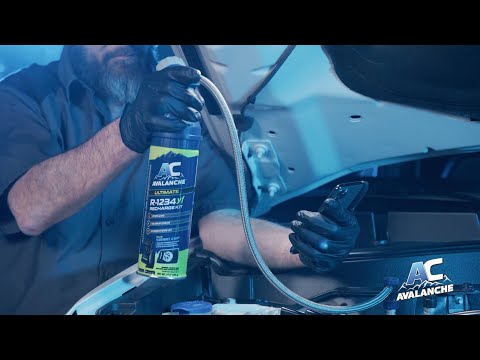 A/C Avalanche Ultimate R-1234yf A/C Refrigerant with Smart Chip