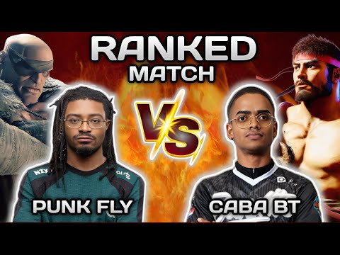 SF6 ▰ Punk ( Sagat )  VS  Caba ,  IT'S A ME  ( Ryu , Ken )  ▰ HLG.