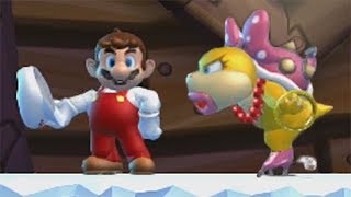 New Super Mario Bros. U 100% Walkthrough Part 4 - Frosted Glacier (All Star Coins & Secret Exits)