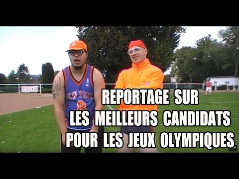 🤓 REPORTAGE - LES MEILLEURS CANDIDATS POUR LES JEUX OLYMPIQUES - PARODIE HUMOUR - MORGAN PRIEST