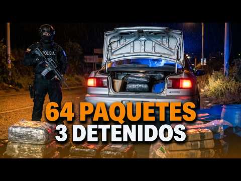 La Policía les siguió la pista y encontró 64 bultos de presunta HIERBITA en Tungurahua #noticias