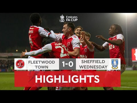 FC Fleetwood Town 1-0 FC Sheffield Wednesday 