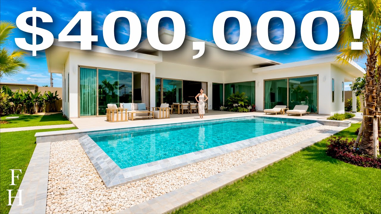 Luxury Mountain View Pool Villas in Hua Hin | Sustainable Modern Living virtual tour