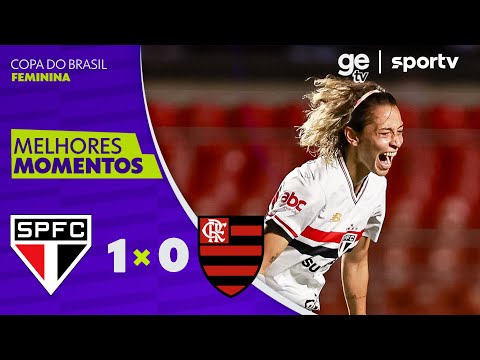 Gols e lances de São Paulo x Flamengo