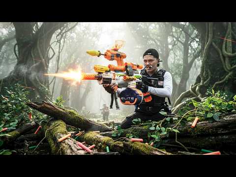 LTT Game Nerf Guns: Hero SEAL X Infiltrates The Shadow Syndicate Crime Nexus With Nerf Guns