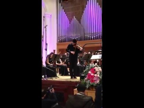 Sergey Khachatryan - Bach-Sarabande, Partita No 2 in D minor - as an encore (15.01.2016)
