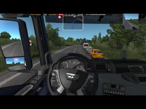 ETS 2: ProMods 2.40 Beta   Metz - Stuttgart
