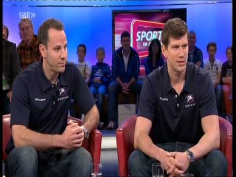 DEL 14-15 Adler Mannheim - Ullmann und Mauer bei Sport im Dritten