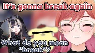 Ririka Treated Raden’s Pom-kun Like an Object During the Trip w【Hololive Clip】