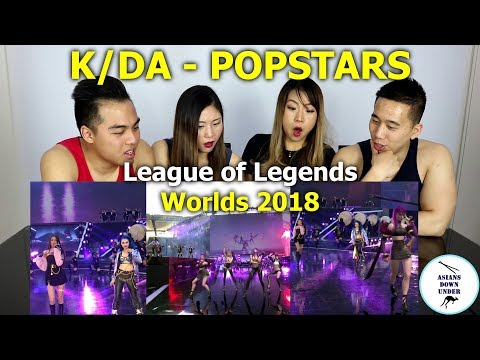 POP/STARS - Opening Ceremony Presented by Mastercard | Finals | 2018 World Championship | Reaction