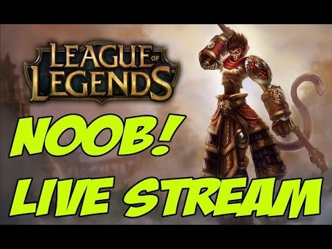 League Of legends Noob - Live Stream !