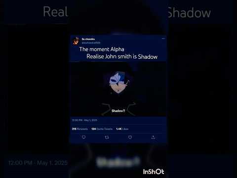 The moment alpha realise john smith is shadow #animeedit #shadow #aura #power #awaken