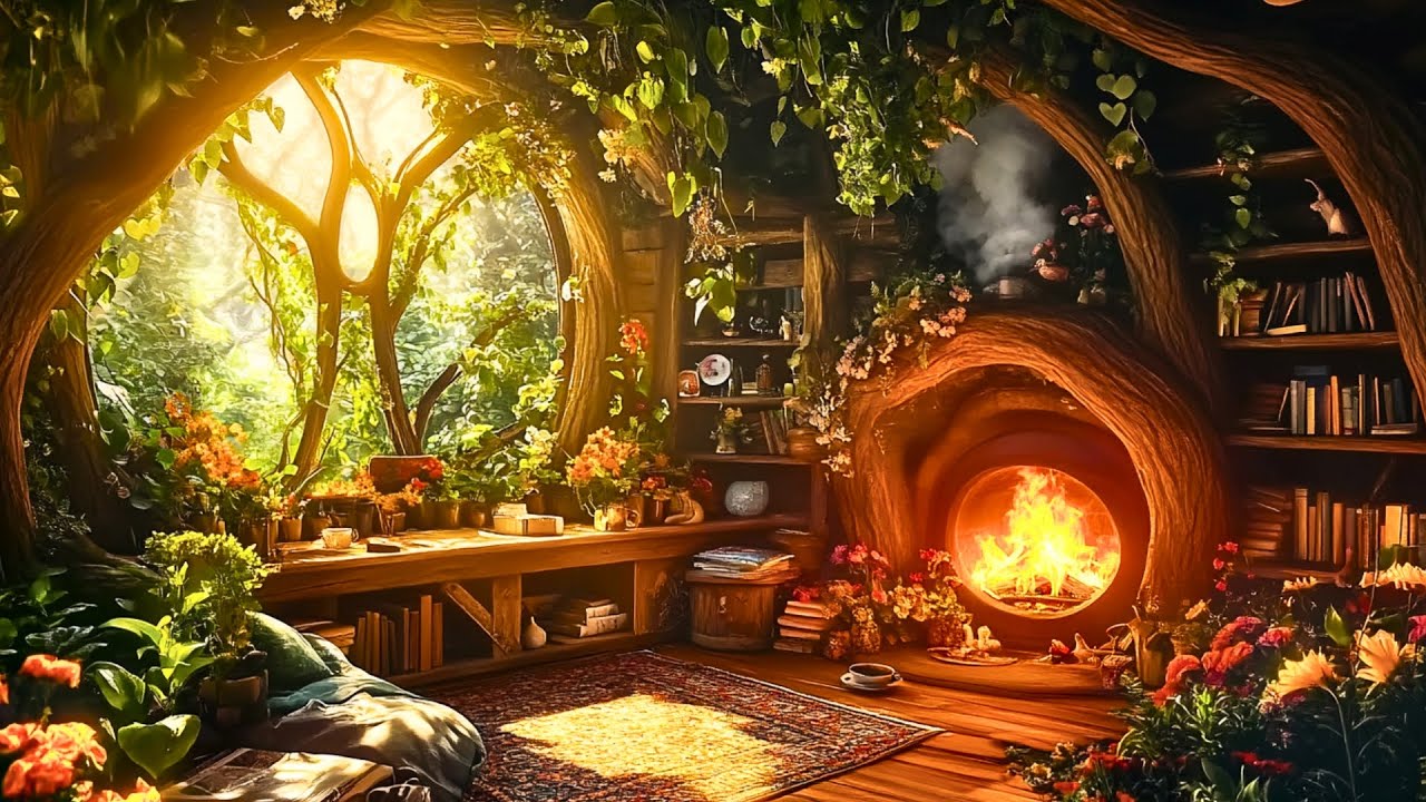 Cozy Enchanted Cottage Music |Magical Forest Melodies to Relax, Inspire Creativity &Lift Your Spirit