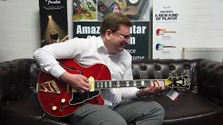 Video thumbnail for D'Angelico Excel 59 Trans Cherry Electric Guitar - Demonstration And Reasons To Buy | Rimmers Music by Rimmers Music