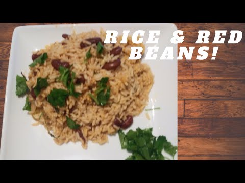 CARIBBEAN PEAS AND RICE RECIPE/QUICK AND EASY/CARIBBEAN RICE RECIPE WITHOUT COCONUT MILK