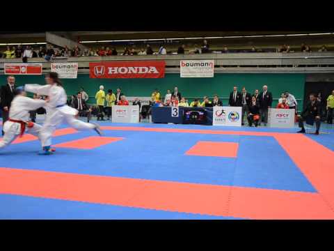 42nd EKF Zurich juniors -59 kg- AKA Hana Kuklová (SVK) - AO Zaqoomi Marjam (DEN)