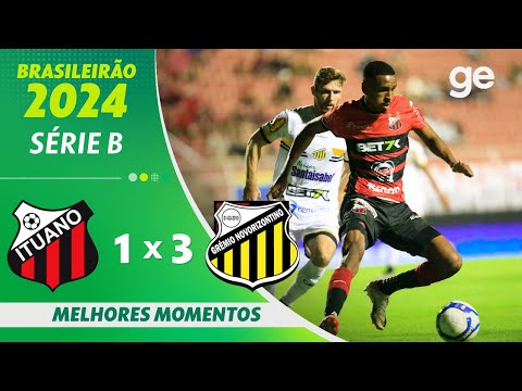 Gols e lances de Ituano x Novorizontino