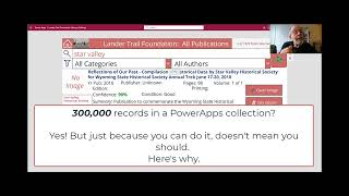 Can I load 300,000 Records into a PowerApps Application? Yes! But check out what happened next!