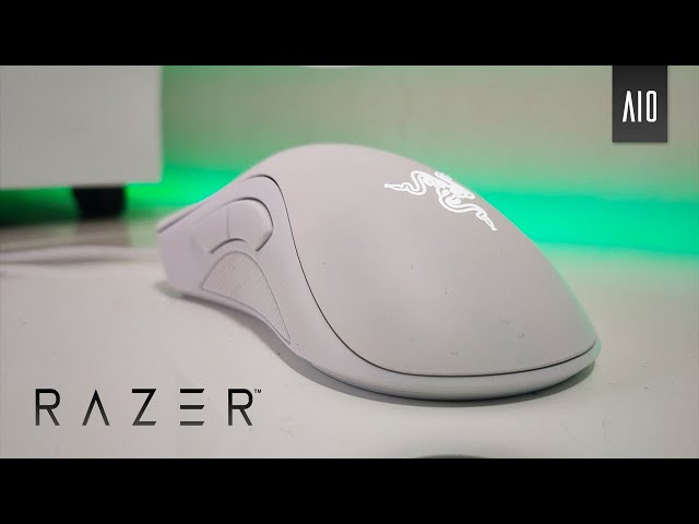 Vídeo relacionado con Razer Ratón para juegos DeathAdder Essential, Sensor óptico, 6400 DPI, 5 Botones programables, Interruptores mecánicos, Agarres laterales de goma, Color Blanco