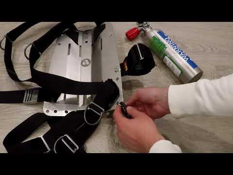 Drysuit Inflator Bottle Setup